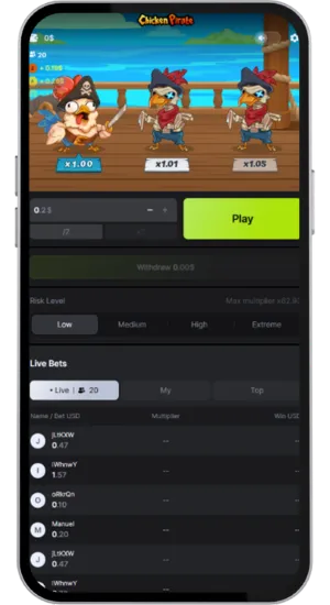 Choosing Starting Bet